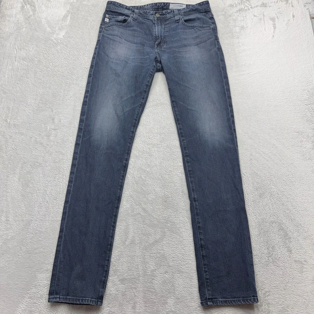 AG Adriano Goldschmied Jeans Mens 32R Blue The Tellis Modern Slim 1783DAS02YRMB